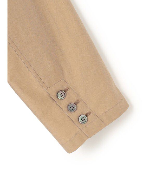 23区「【洗える】MANTECO ブライトワッシャー ジャケット」|テーラードジャケット|