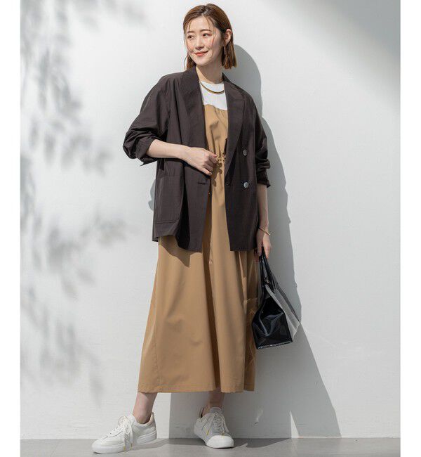 23区「【洗える】MANTECO ブライトワッシャー ジャケット」|テーラードジャケット|