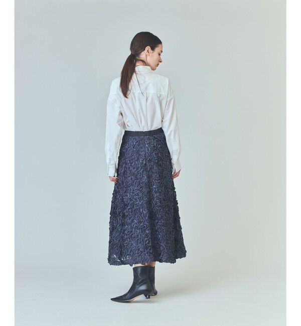 Grace Class「テープ刺繍レーススカート」|スカート|