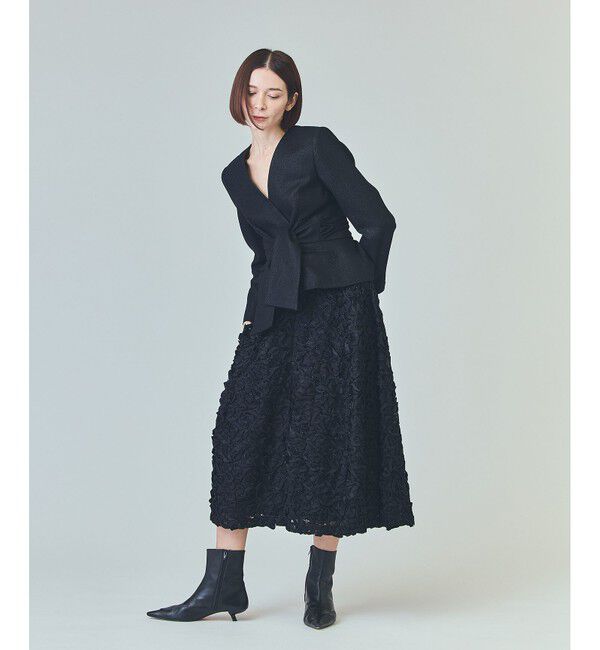 Grace Class「テープ刺繍レーススカート」|スカート|