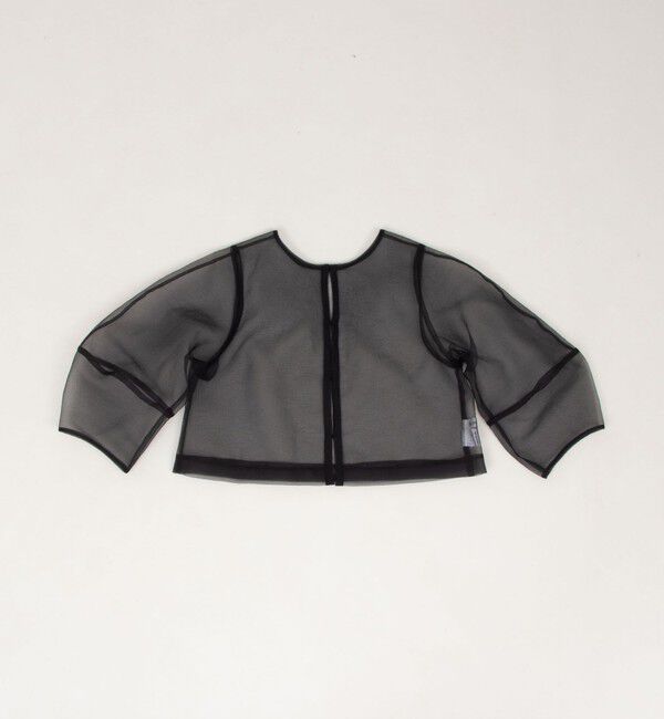 Rie Miller「ランタンスリーブシアー2WAYブラウス」|シャツ・ブラウス|