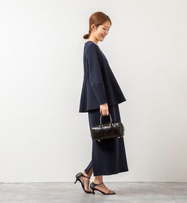 NOLLEY'S「ウォッシャブルエアボールフレアプルオーバーカットソー」|Tシャツ・カットソー|