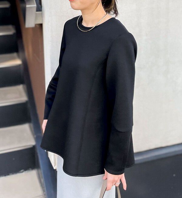 NOLLEY'S「ウォッシャブルエアボールフレアプルオーバーカットソー」|Tシャツ・カットソー|