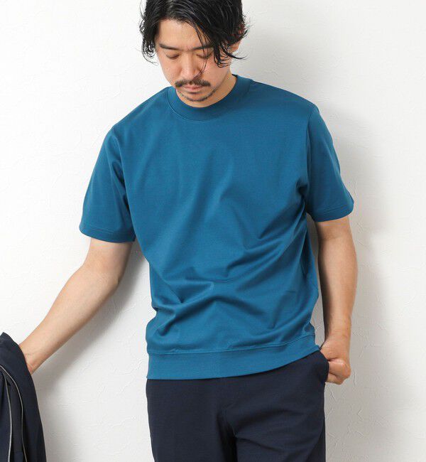 NOLLEY'S goodman「《ビジカジ対応》シルケットスムースドレスTシャツ 25SS」|Tシャツ・カットソー|