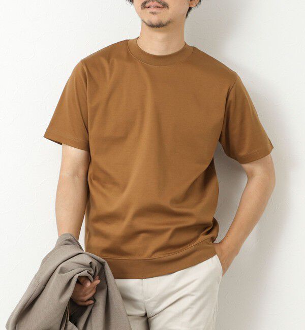 NOLLEY'S goodman「《ビジカジ対応》シルケットスムースドレスTシャツ 25SS」|Tシャツ・カットソー|