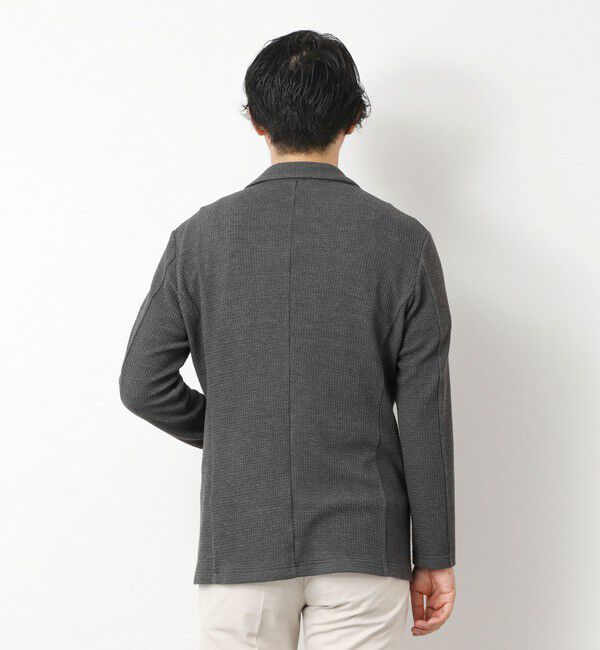 Stutostein「《ビジカジ対応》Relax Jogger Jersey ウォッシャブルテーラーCD」|カーディガン|