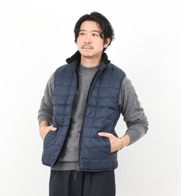 NOLLEY'S goodman「【TAION/タイオン】DOWN&times;BOA REVERSIBLE VEST 25AW」|ダウンベスト・ベスト|