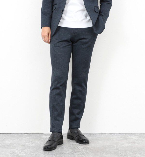 Stutostein「《ビジカジ/セットアップ対応》CORDURA 裏起毛ストレッチパンツ 25AW」|チノ|