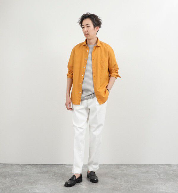 NOLLEY'S goodman「《ビジカジ対応》カッタウェイシャツ 26SS」|シャツ・ブラウス|