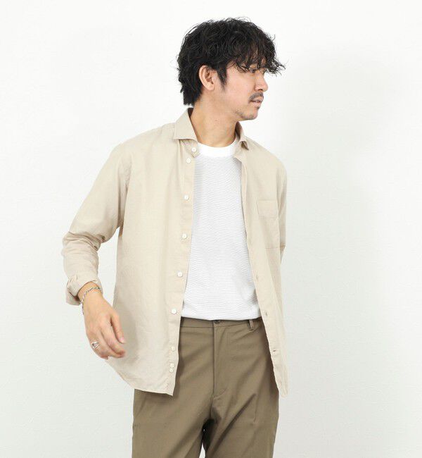 NOLLEY'S goodman「《ビジカジ対応》カッタウェイシャツ 26SS」|シャツ・ブラウス|