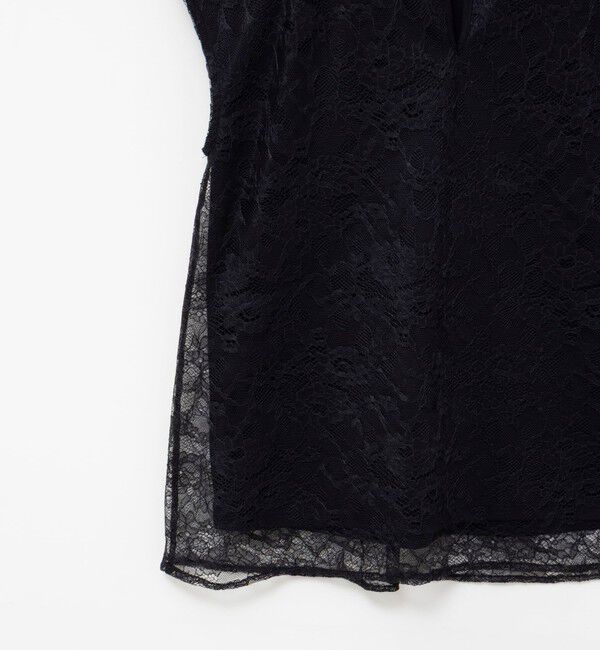 NOLLEY'S「ウォッシャブルレースレイヤードブラウス」|シャツ・ブラウス|