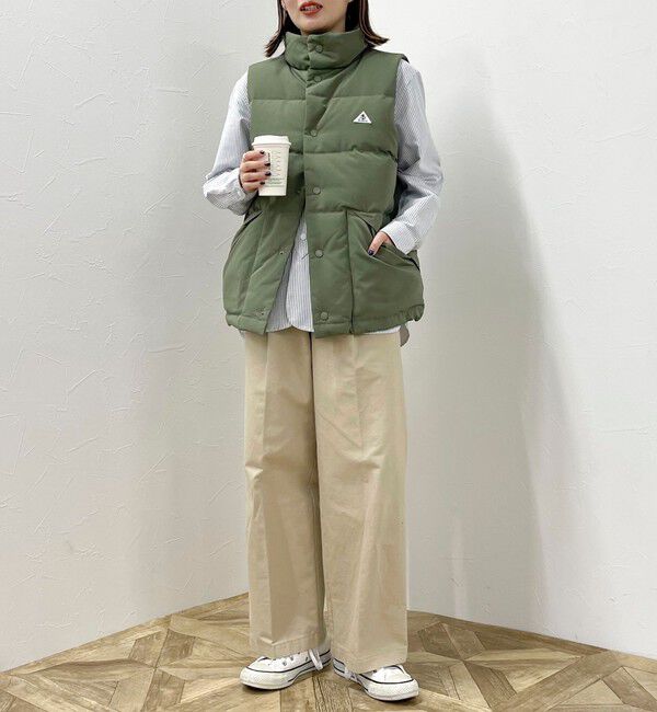 fredy emue「【GEVACO/ゲバコ】タッサーダウンベスト」|ダウンベスト・ベスト|