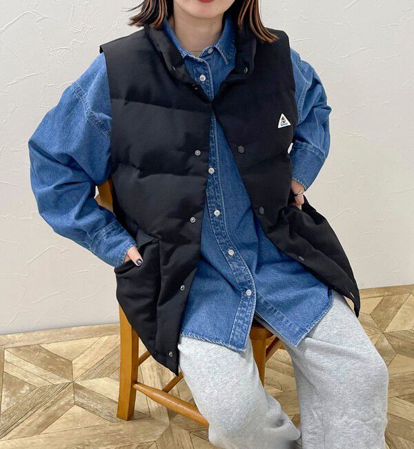 fredy emue「【GEVACO/ゲバコ】タッサーダウンベスト」|ダウンベスト・ベスト|