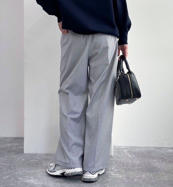 fredy emue「《セットアップ対応》TRイージーストレートパンツ」|チノ|