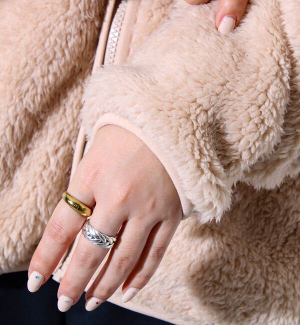 GLOSTER「【KELTY&times;GLOSTER】別注 シャギーフリース ジップカーディガン」|カーディガン|