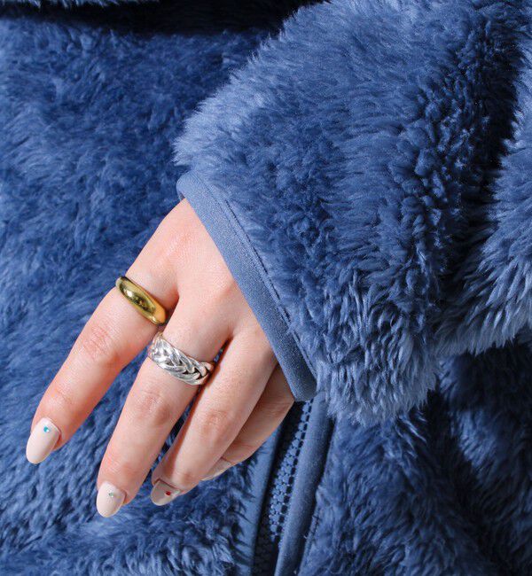 GLOSTER「【KELTY&times;GLOSTER】別注 シャギーフリース ジップカーディガン」|カーディガン|