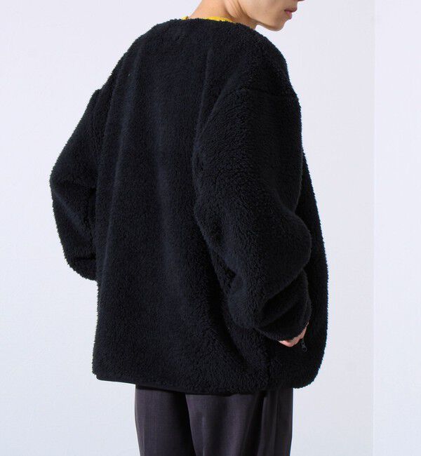 GLOSTER「【KELTY&times;GLOSTER】別注 シャギーフリース ジップカーディガン」|カーディガン|