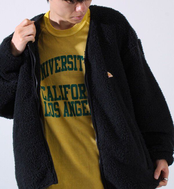 GLOSTER「【KELTY&times;GLOSTER】別注 シャギーフリース ジップカーディガン」|カーディガン|