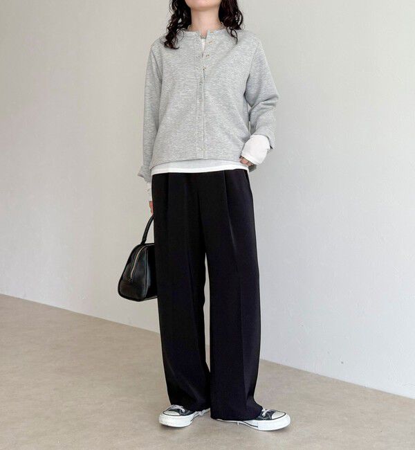 fredy emue「ポンチドット釦カーディガン」|カーディガン|