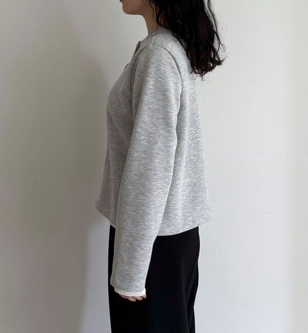 fredy emue「ポンチドット釦カーディガン」|カーディガン|