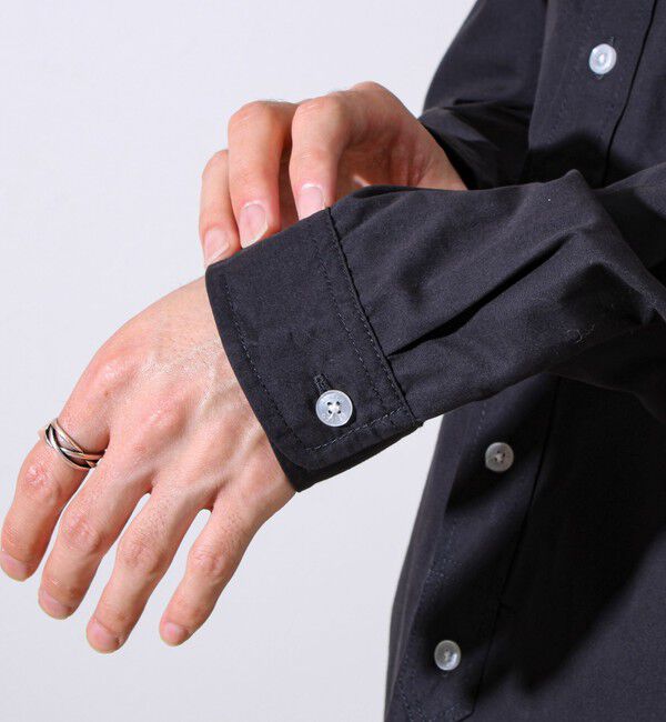 GLOSTER「【GEVACO/ゲバコ】起毛バンドカラーシャツ」|シャツ・ブラウス|