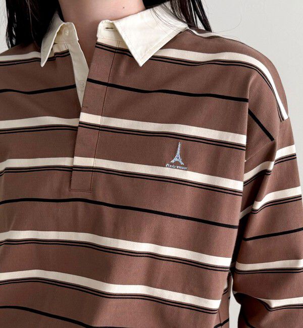 fredy emue「マルチボーダーラガーロンTシャツ」|Tシャツ・カットソー|