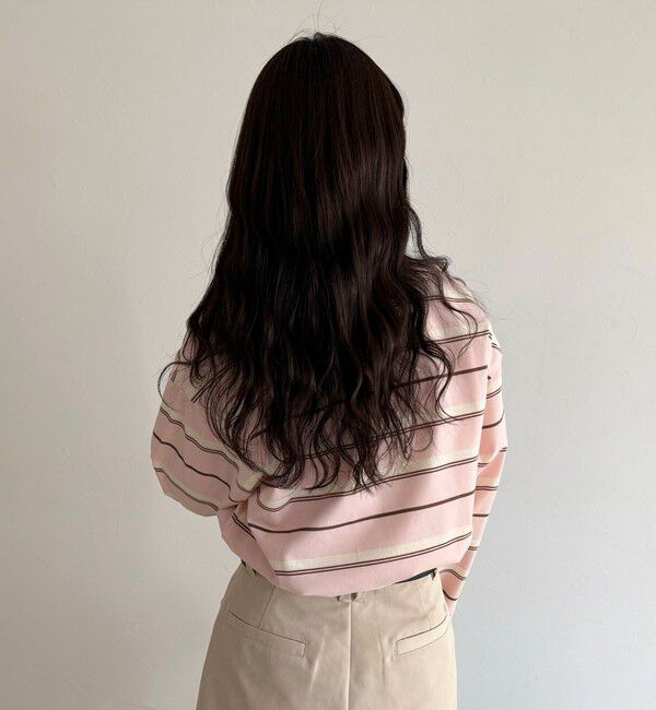 fredy emue「マルチボーダーラガーロンTシャツ」|Tシャツ・カットソー|