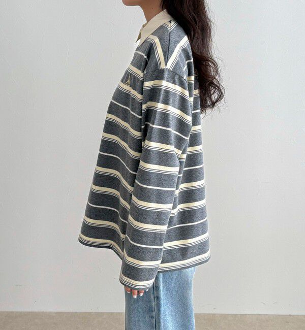 fredy emue「マルチボーダーラガーロンTシャツ」|Tシャツ・カットソー|