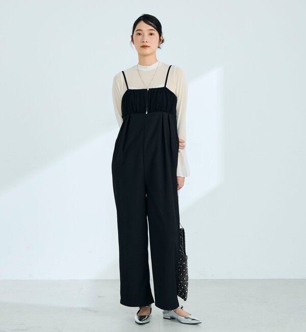 fredy emue「フレアスリーブシアーチュールプルオーバー」|Tシャツ・カットソー|