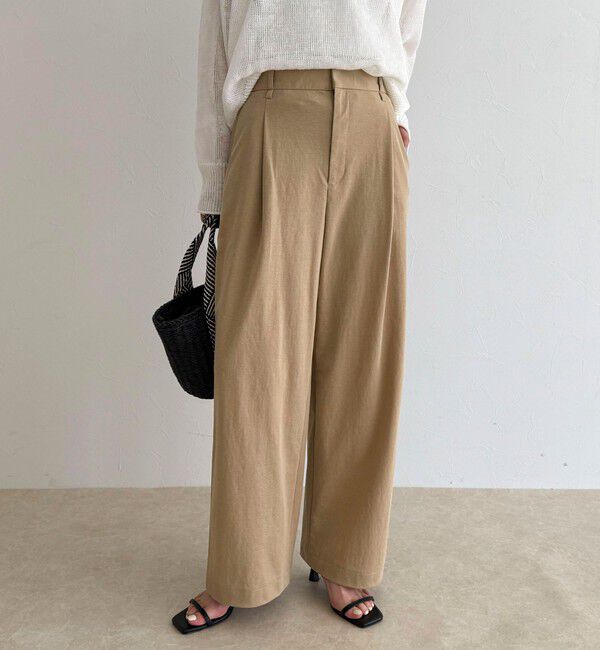 fredy emue「ハイゲージタックパンツ」|チノ|