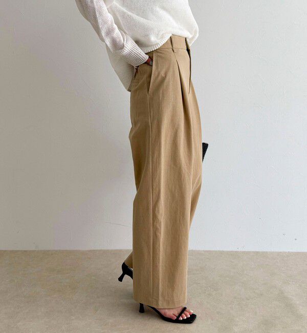 fredy emue「ハイゲージタックパンツ」|チノ|