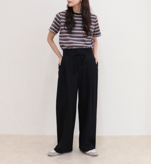 fredy emue「ハイゲージタックパンツ」|チノ|