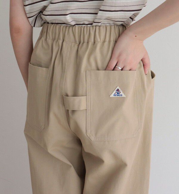 fredy emue「【GEVACO/ゲバコ】L字ポケットテーパードパンツ」|チノ|