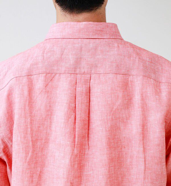 GLOSTER「【フレブル刺繍】七分袖シャツ ストライプ/無地」|シャツ・ブラウス|