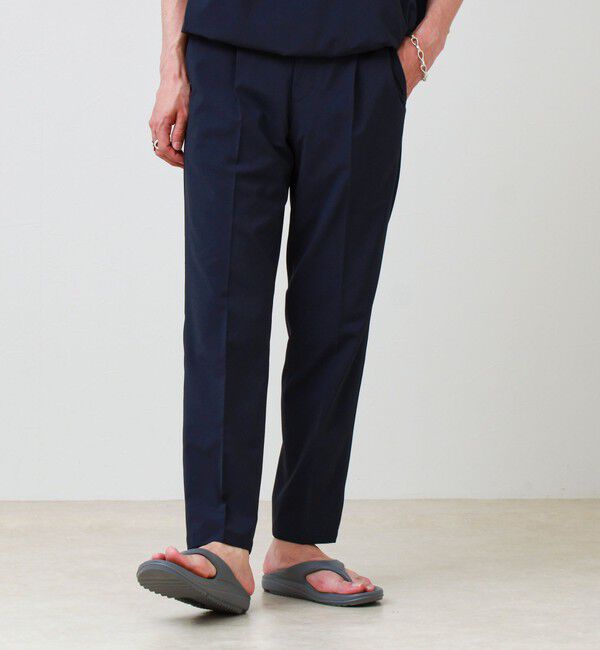 GLOSTER「【COOLMAX/セットアップ着用可能/S～XL展開】ポリトロイージーパンツ」|チノ|