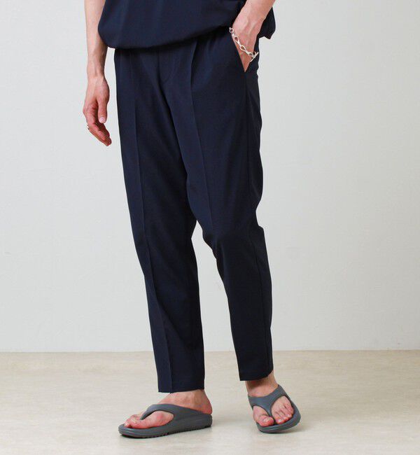 GLOSTER「【COOLMAX/セットアップ着用可能/S～XL展開】ポリトロイージーパンツ」|チノ|