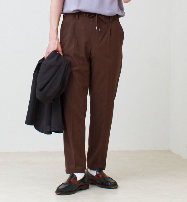 GLOSTER「【COOLMAX/セットアップ着用可能/S～XL展開】ポリトロイージーパンツ」|チノ|