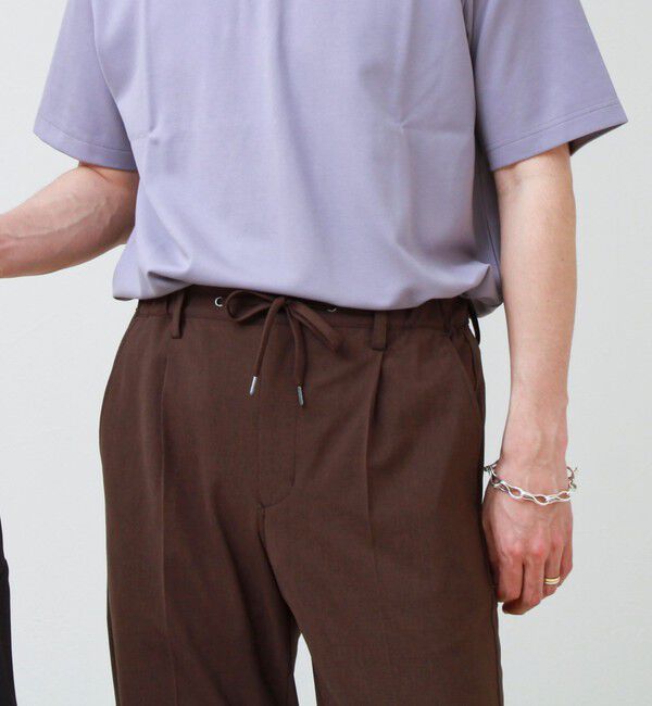 GLOSTER「【COOLMAX/セットアップ着用可能/S～XL展開】ポリトロイージーパンツ」|チノ|