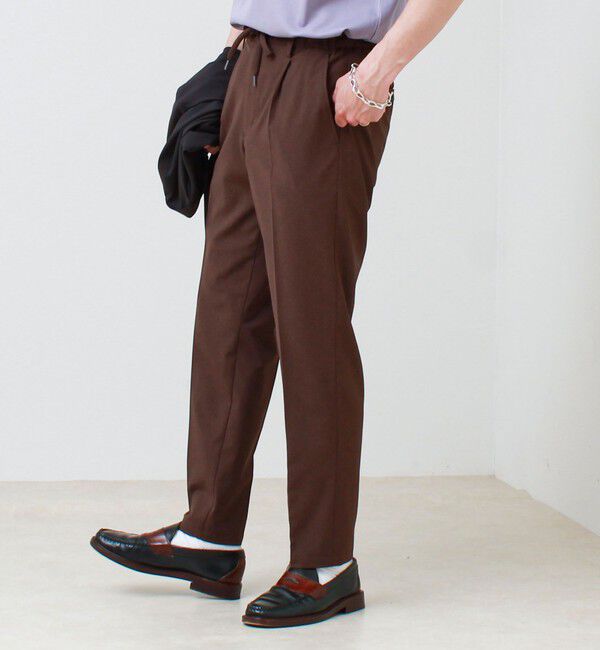 GLOSTER「【COOLMAX/セットアップ着用可能/S～XL展開】ポリトロイージーパンツ」|チノ|