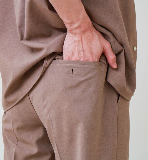 GLOSTER「【COOLMAX/セットアップ着用可能/S～XL展開】ポリトロイージーパンツ」|チノ|