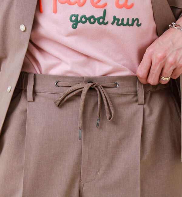 GLOSTER「【COOLMAX/セットアップ着用可能/S～XL展開】ポリトロイージーパンツ」|チノ|