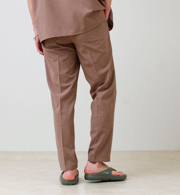 GLOSTER「【COOLMAX/セットアップ着用可能/S～XL展開】ポリトロイージーパンツ」|チノ|