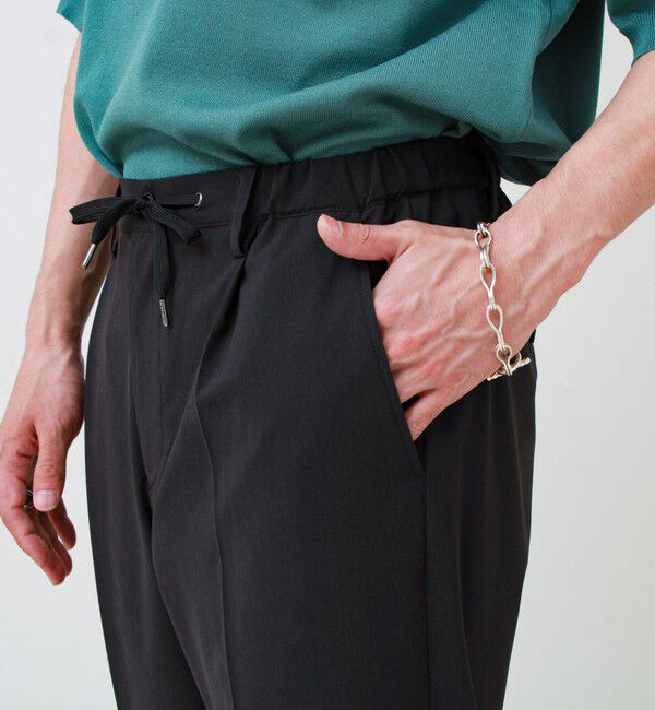 GLOSTER「【COOLMAX/セットアップ着用可能/S～XL展開】ポリトロイージーパンツ」|チノ|