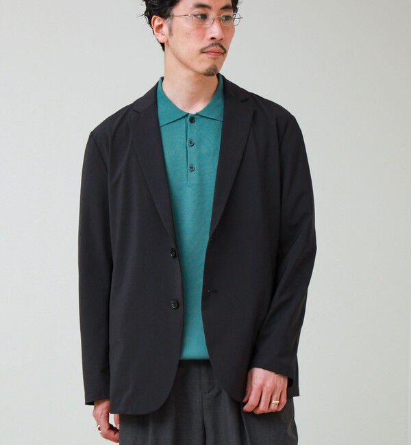 GLOSTER「【COOLMAX/セットアップ着用可能】ポリトロテーラードジャケット」|テーラードジャケット|