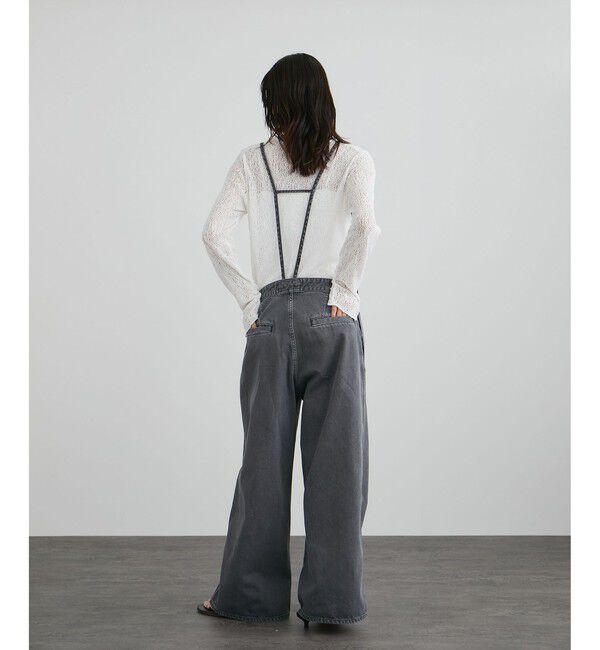 SALON adam et rope'「カーリーレースロングスリーブTシャツ」|Tシャツ・カットソー|