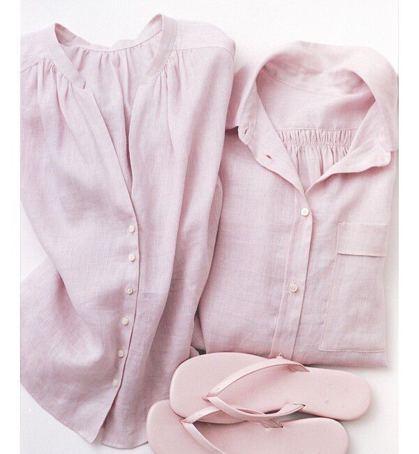 SALON adam et rope'「リネンオーバーシャツ / GENTLE LINEN」|シャツ・ブラウス|