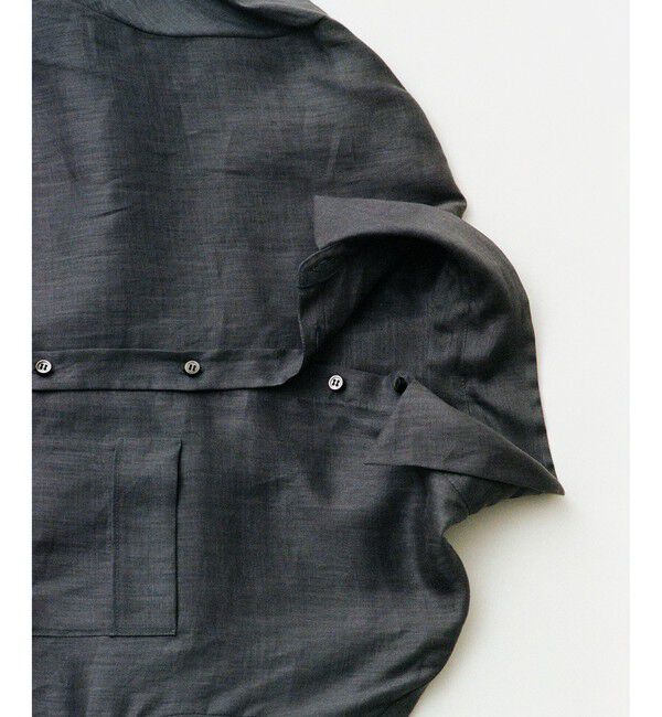 SALON adam et rope'「リネンオーバーシャツ / GENTLE LINEN」|シャツ・ブラウス|