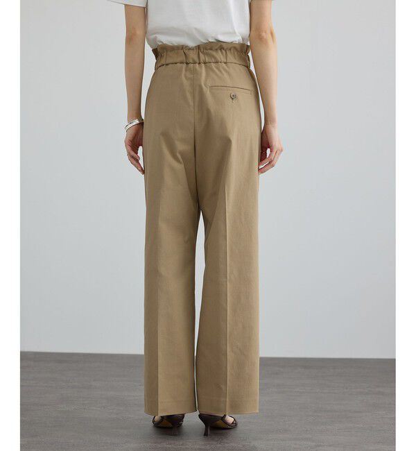 SALON adam et rope'「コットンライクスタイルアップパンツ 2」|チノ|
