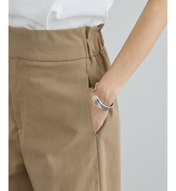 SALON adam et rope'「コットンライクスタイルアップパンツ 2」|チノ|