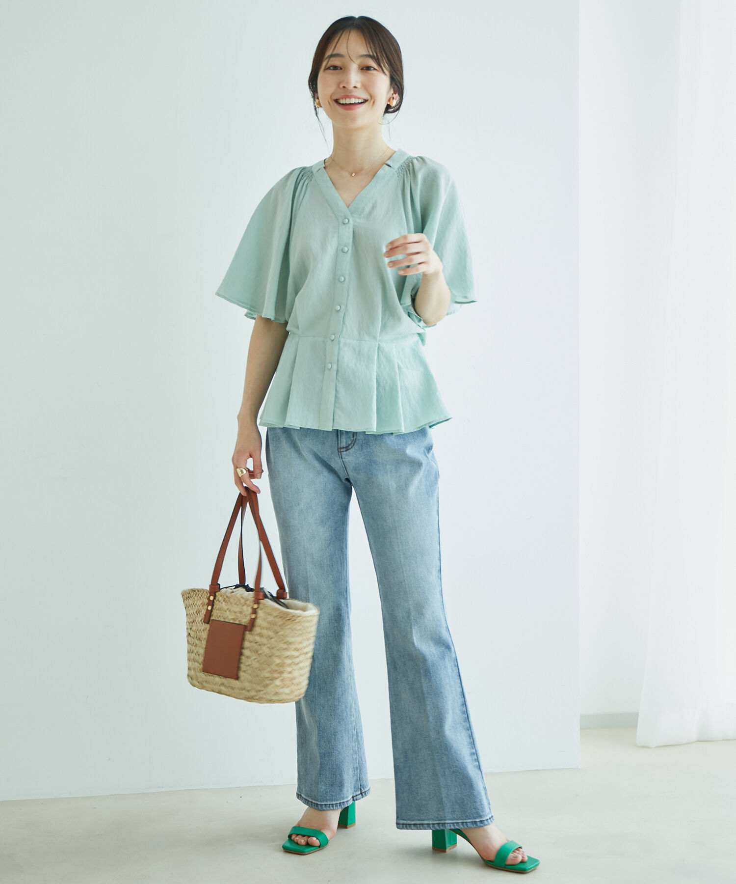 Juze「ストラップヒールサンダル」|サンダル|